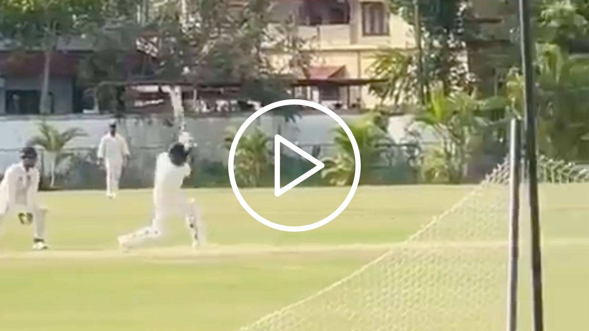 [Watch] Sanju Samson Launches 'First-Ball Six' Against Rinku Singh's UP In Ranji Trophy 